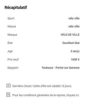 Used Velo de Ville L 2023 Urban, Blue — image 15 of 15