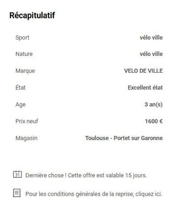 Used Velo de Ville L 2023 Urban, Blue — image 15 of 15