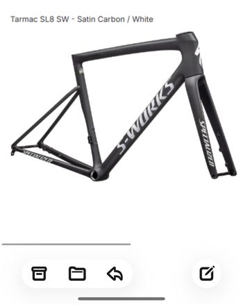 Specialized Tarmac Frameset 2026 Road & Gravel d'occasion — image 2 sur 3