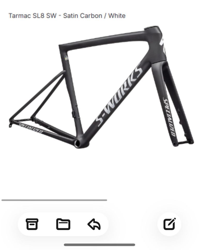 Specialized Tarmac Frameset 2026 Road & Gravel d'occasion — image 2 sur 3