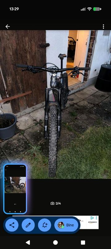 Tweedehands Merida eONE-SIXTY 675 2024 2024 Mountainbike — afbeelding 2 van 4