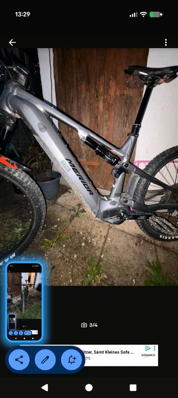 Tweedehands Merida eONE-SIXTY 675 2024 2024 Mountainbike — afbeelding 3 van 4