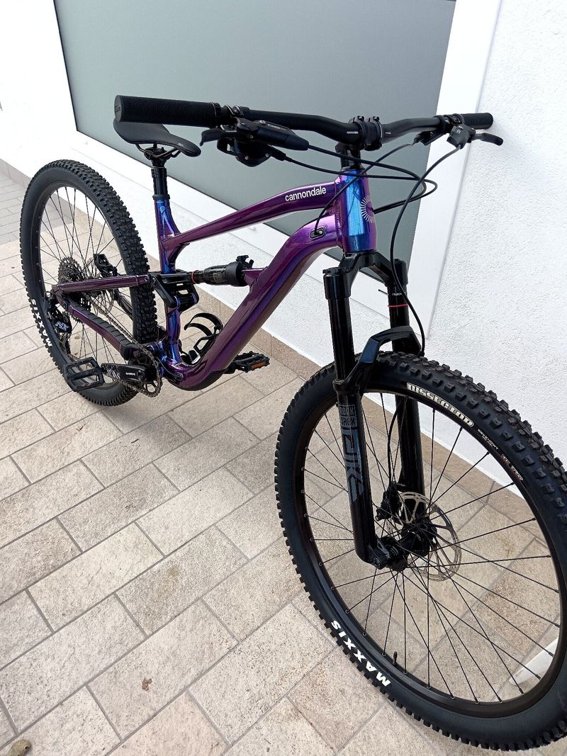 Gebrauchtes Cannondale Habit 3 2025 2025 Mountainbike, Violett, 27.5 — Bild 3 von 5