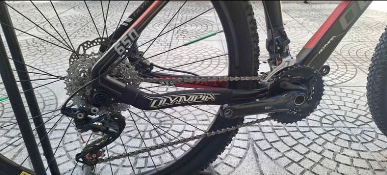 Used Olympia Custom Shimano Deore XT 2021 Mountainbike, Black — image 3 of 10