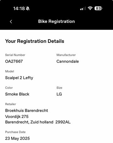Brugt Cannondale Scalpel 2 Lefty 2024 2024 Mountainbike — billede 25 af 25