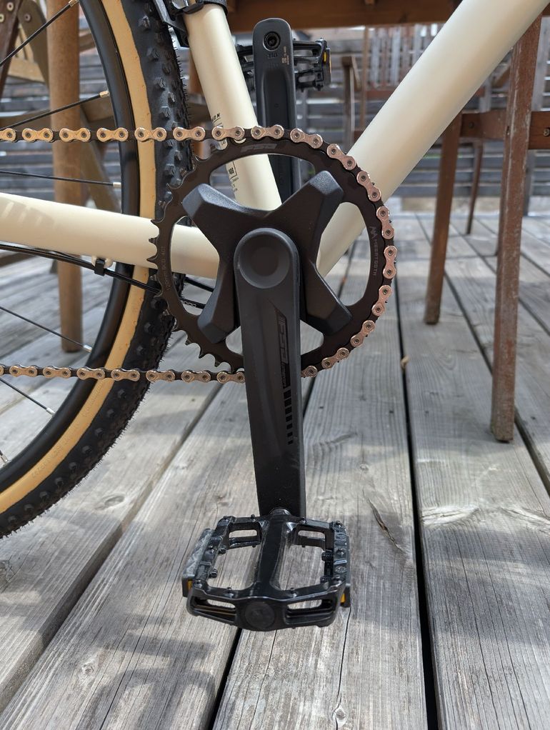 Raymon Custom SRAM Apex 2024 2024 Road & Gravel usato, Bianco — immagine 4 di 5