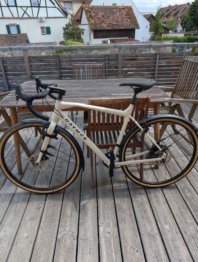 Raymon Custom SRAM Apex 2024 2024 Road & Gravel usato, Bianco — immagine 2 di 5