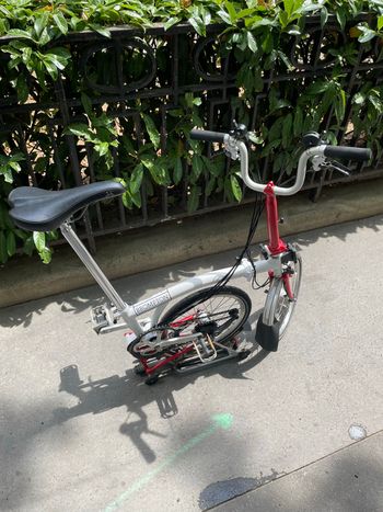Gebrauchtes Brompton M6R 2019 2019 Urban, Weiß — Bild 4 von 6