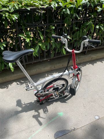 Used Brompton M6R 2019 2019 Urban, White — image 4 of 6