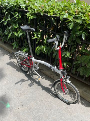 Used Brompton M6R 2019 2019 Urban, White — image 2 of 6