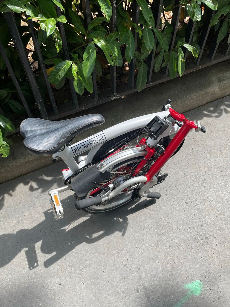 Gebrauchtes Brompton M6R 2019 2019 Urban, Weiß — Bild 5 von 6