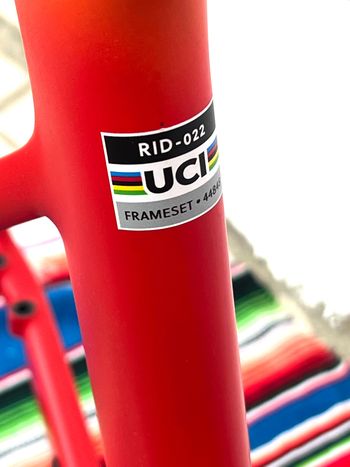 Used Ridley Falcn RS - Frameset 2023 Frameset 2023 Road & Gravel, Red — image 6 of 10