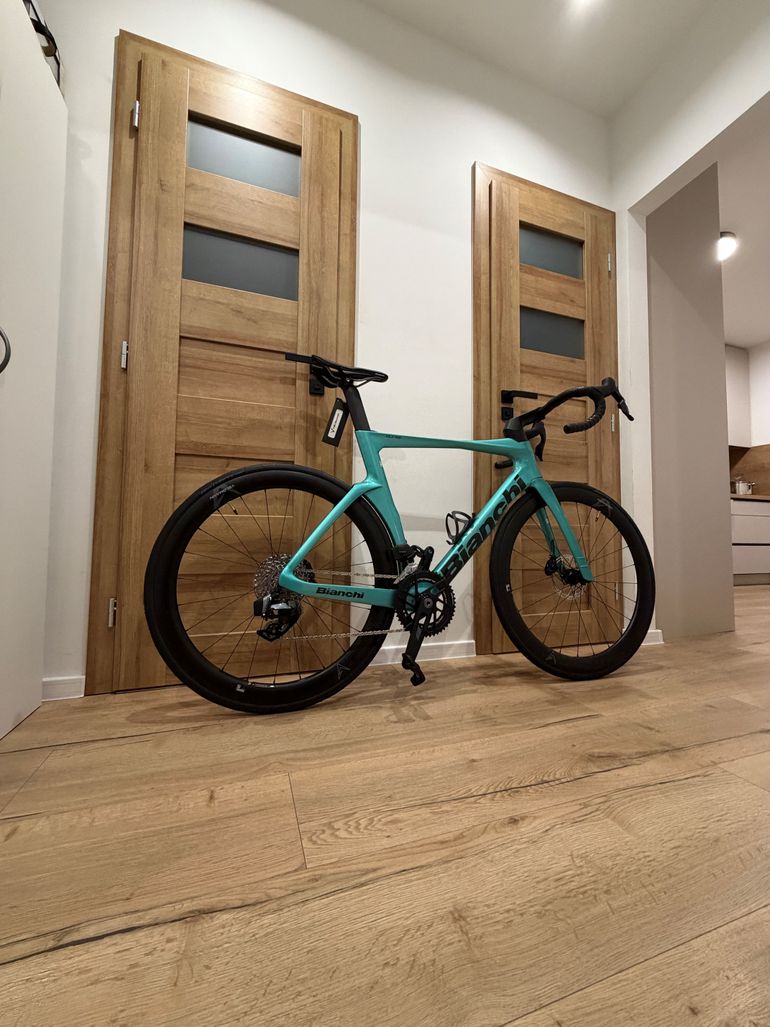 Bianchi Oltre COMP RIVAL ETAP AXS E1 2026 2026 Road & Gravel usato, Verde — immagine 3 di 4