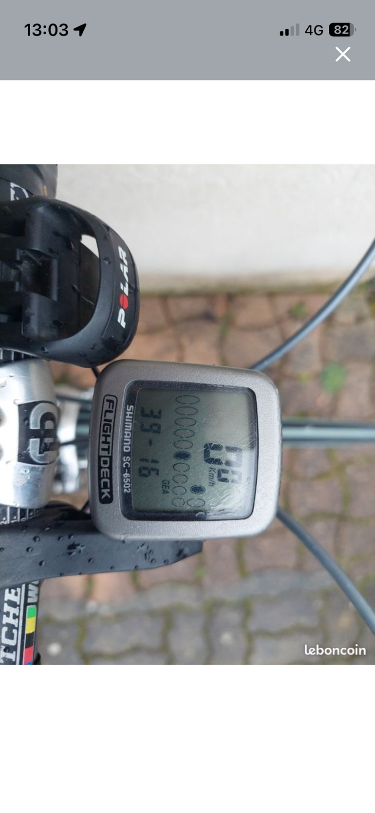 Lapierre Custom Shimano Dura Ace 2007 Road & Gravel d'occasion — image 4 sur 5