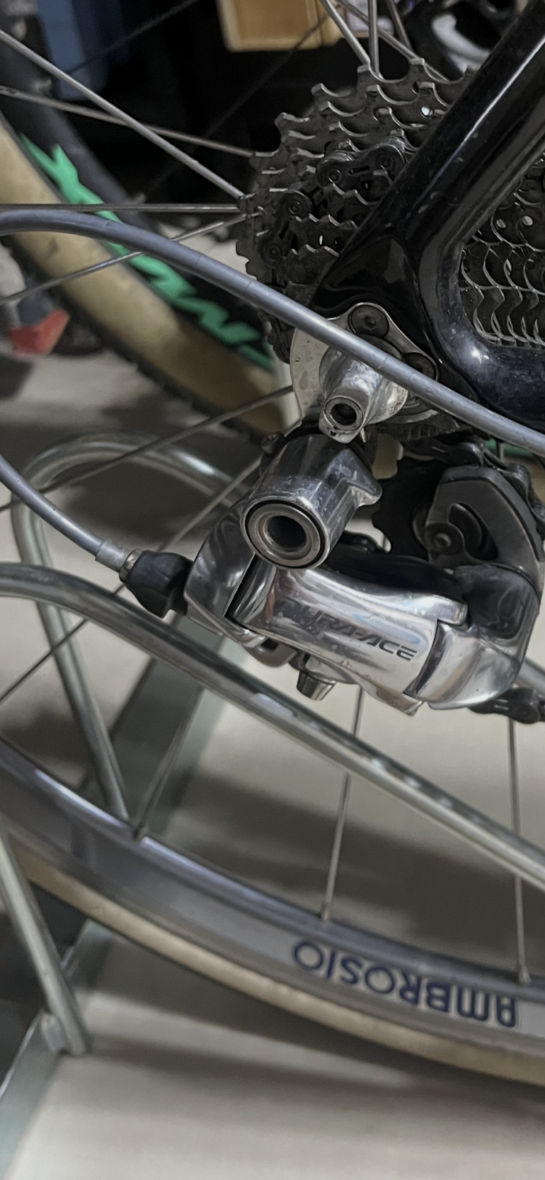 Tweedehands Lapierre ultimate appartenu à un coureur fdj 2007 Road & Gravel — afbeelding 5 van 8