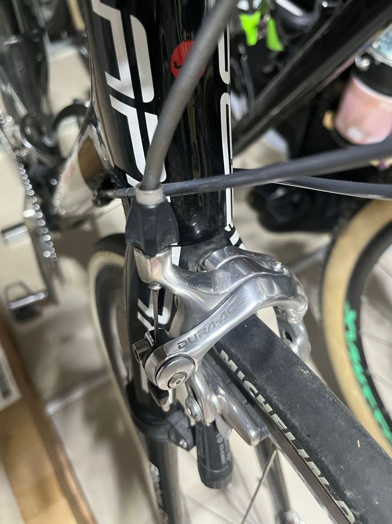 Tweedehands Lapierre ultimate appartenu à un coureur fdj 2007 Road & Gravel — afbeelding 6 van 8