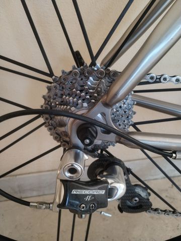 Used Litespeed Custom Campagnolo Record 2013 Road & Gravel, Light Gray — image 3 of 18