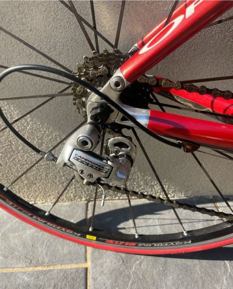 Used Orbea Onix Campagnolo Centaur 2010 Road & Gravel, Red — image 2 of 7