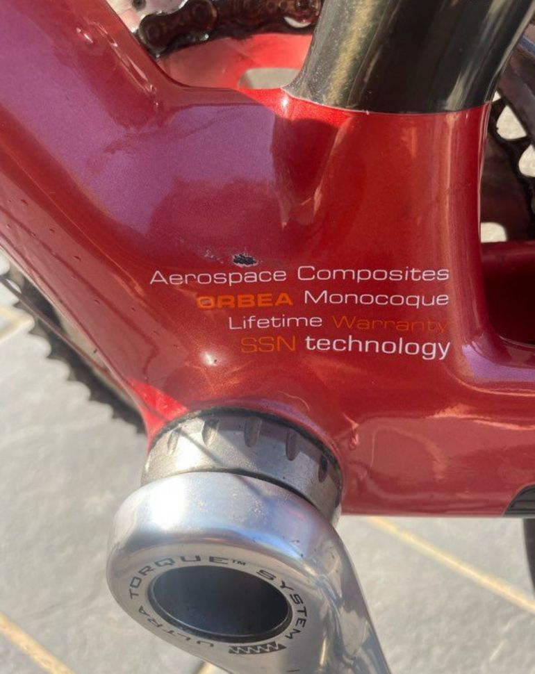 Used Orbea Onix Campagnolo Centaur 2010 Road & Gravel, Red — image 7 of 7