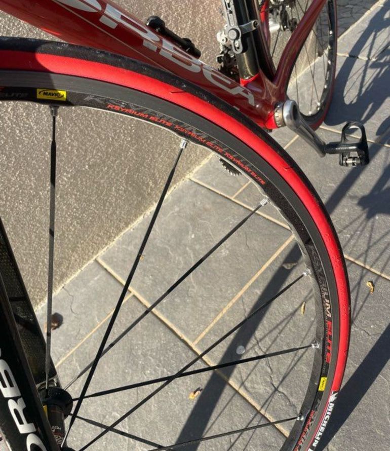 Used Orbea Onix Campagnolo Centaur 2010 Road & Gravel, Red — image 3 of 7