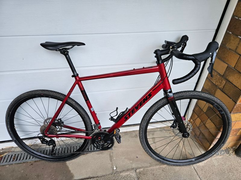 Used Stevens Gavere 2024 2024 Road & Gravel, Red — image 1 of 6