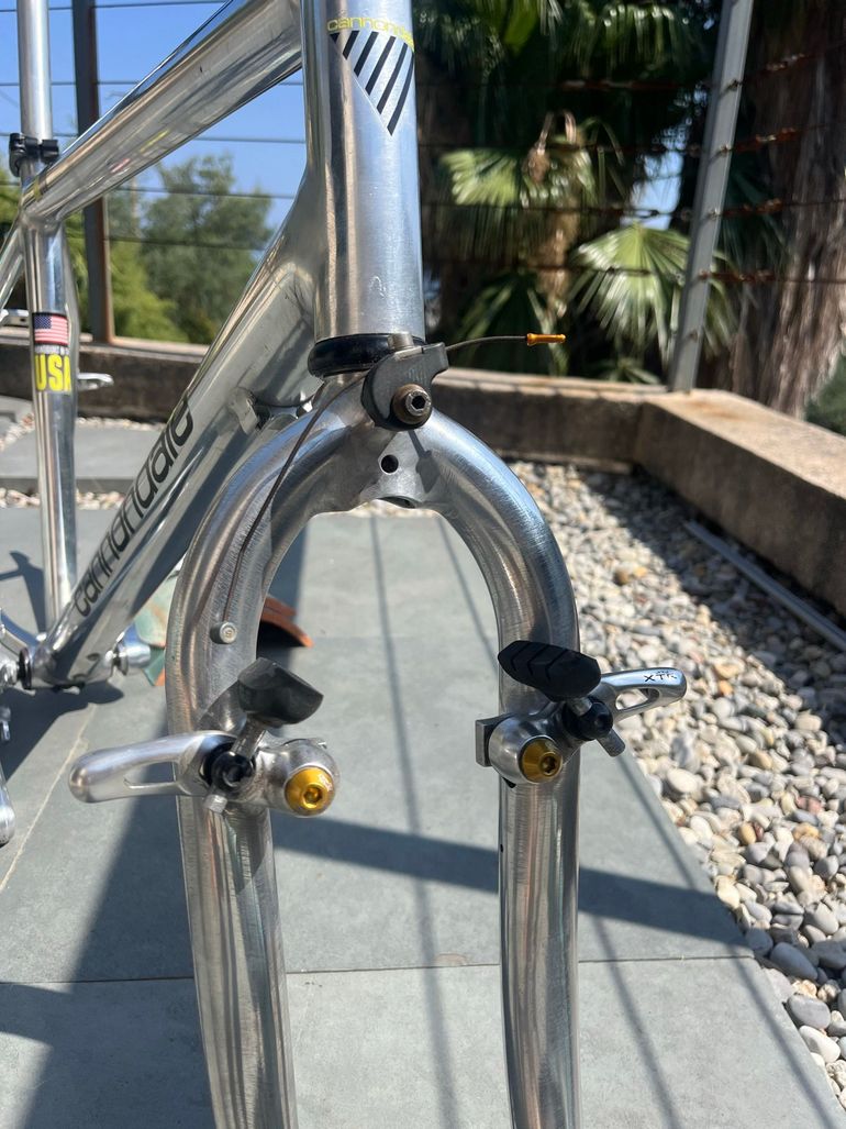Used Cannondale Beast Frameset 1992 Mountainbike, Light Gray — image 2 of 12