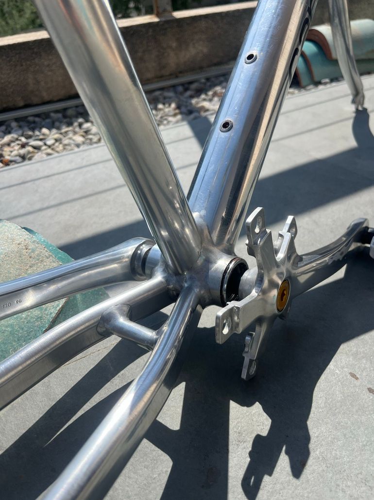 Used Cannondale Beast Frameset 1992 Mountainbike, Light Gray — image 7 of 12