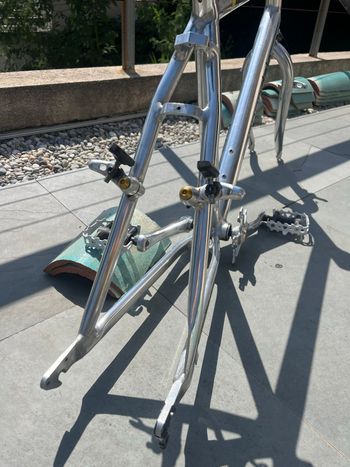 Used Cannondale Beast Frameset 1992 Mountainbike, Light Gray — image 5 of 12