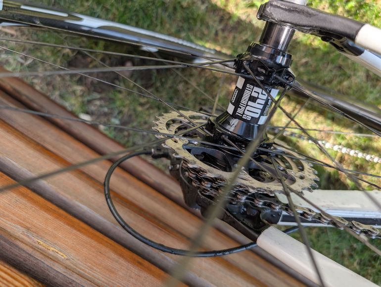 Gebrauchtes Rose Aeroflyer Shimano Ultegra 2018 Road & Gravel, Weiß — Bild 5 von 12
