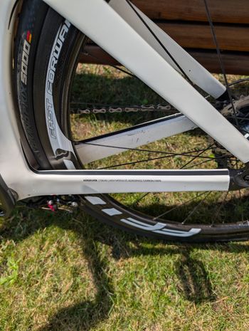 Gebrauchtes Rose Aeroflyer Shimano Ultegra 2018 Road & Gravel, Weiß — Bild 8 von 12