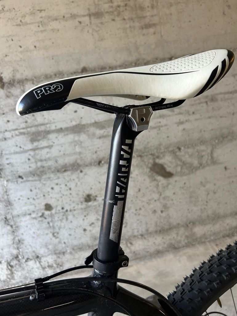 Gebrauchtes Handmade Custom Shimano Deore XT 2014 Mountainbike, Schwarz — Bild 9 von 12