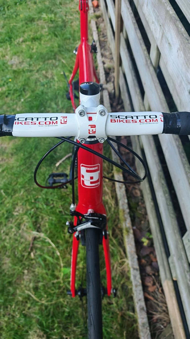 Scatto Custom Shimano 105 2017 Road & Gravel de segunda mano, Rojo — imagen 25 de 25