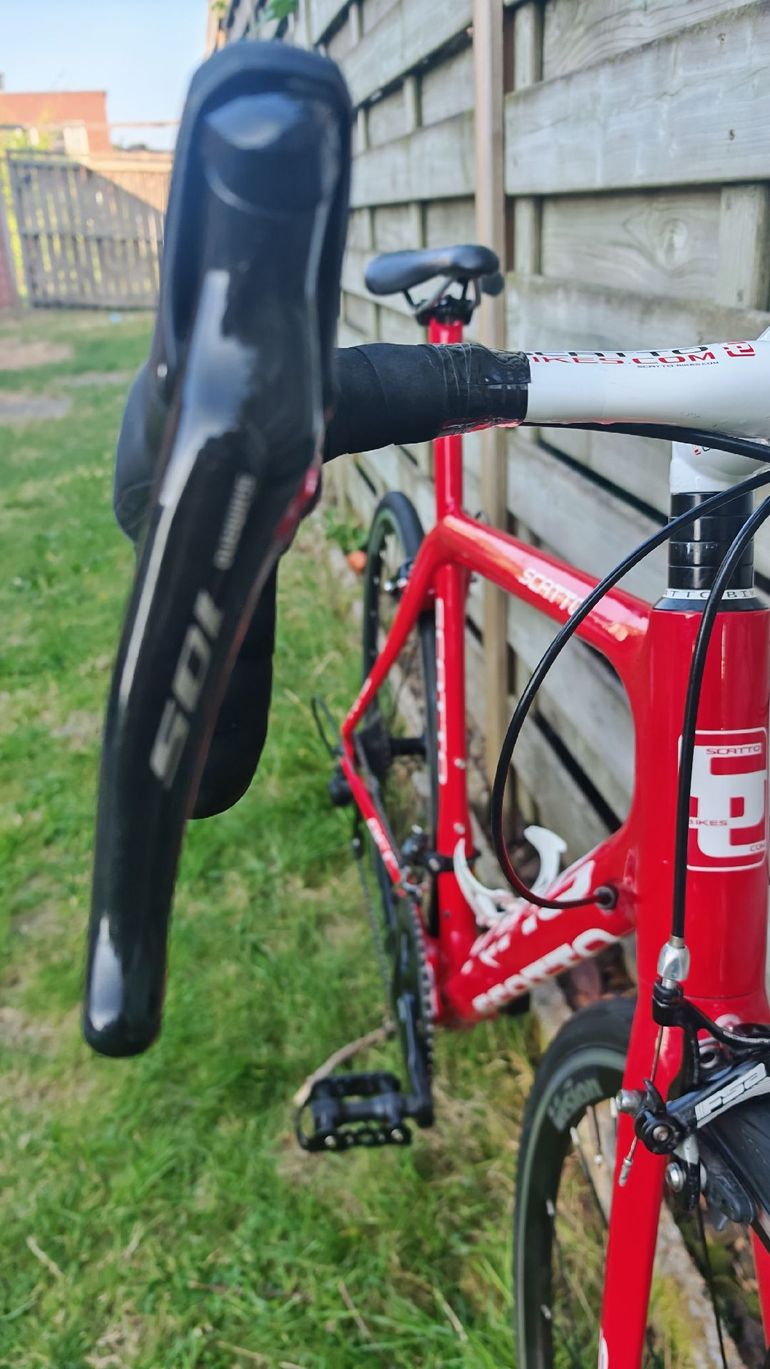 Scatto Custom Shimano 105 2017 Road & Gravel de segunda mano, Rojo — imagen 14 de 25