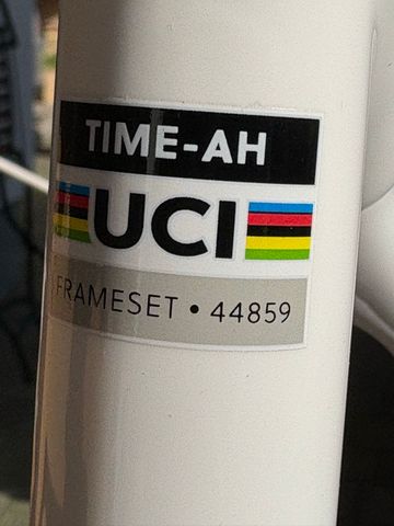 Used Time Custom Frameset 2025 Road & Gravel, White — image 9 of 21