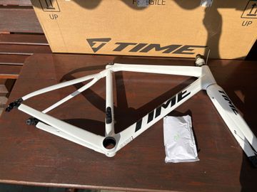 Used Time Custom Frameset 2025 Road & Gravel, White — image 16 of 21