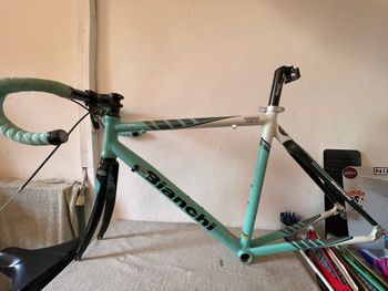 Brugt Bianchi Nirone Frameset 2010 Road & Gravel — billede 8 af 9