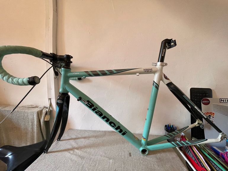 Brugt Bianchi Nirone Frameset 2010 Road & Gravel — billede 8 af 9
