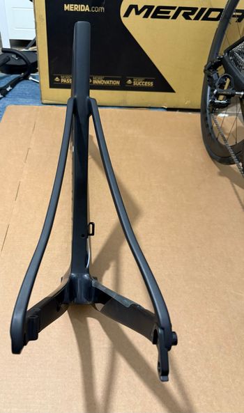 Used Merida REACTO DISC 8000-E 2020 Frameset 2020 Road & Gravel, Light Gray — image 26 of 32