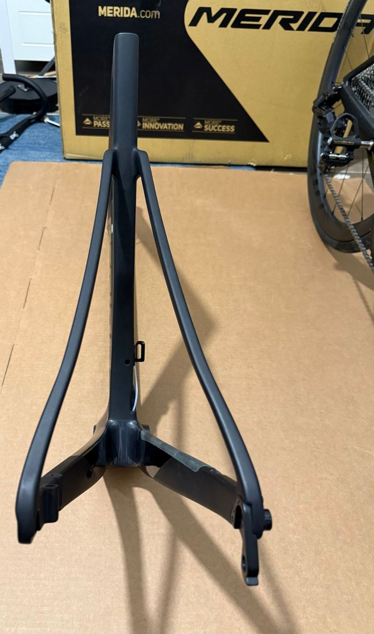 Used Merida REACTO DISC 8000-E 2020 Frameset 2020 Road & Gravel, Light Gray — image 26 of 32