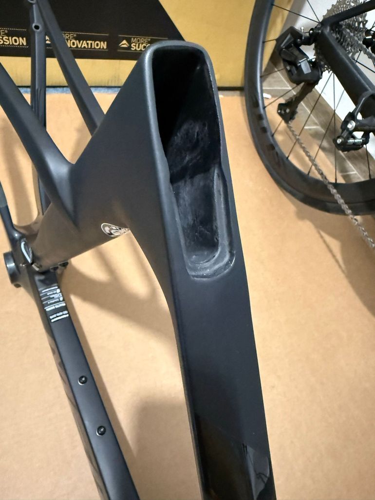 Used Merida REACTO DISC 8000-E 2020 Frameset 2020 Road & Gravel, Light Gray — image 28 of 32