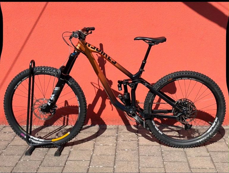 Used Ns bikes Custom SRAM GX Eagle 2024 Mountainbike, Orange — image 2 of 7