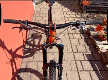 Used Ns bikes Custom SRAM GX Eagle 2024 Mountainbike, Orange — image 7 of 7