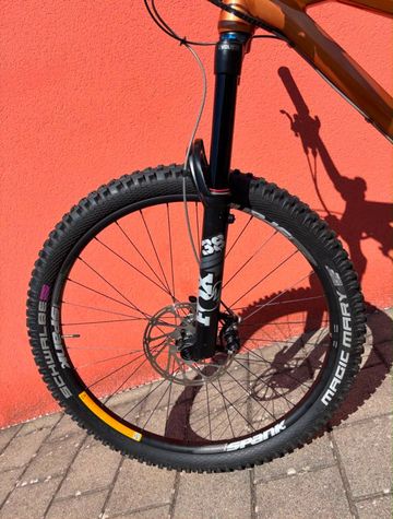 Used Ns bikes Custom SRAM GX Eagle 2024 Mountainbike, Orange — image 6 of 7