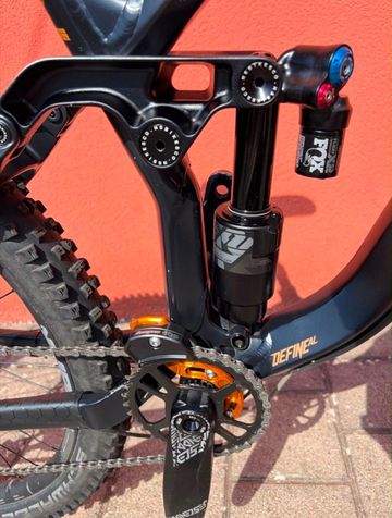 Used Ns bikes Custom SRAM GX Eagle 2024 Mountainbike, Orange — image 4 of 7