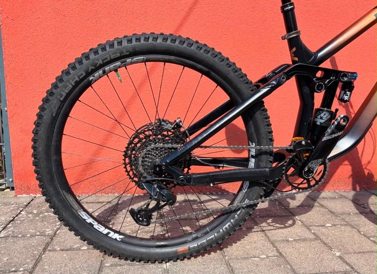 Used Ns bikes Custom SRAM GX Eagle 2024 Mountainbike, Orange — image 3 of 7