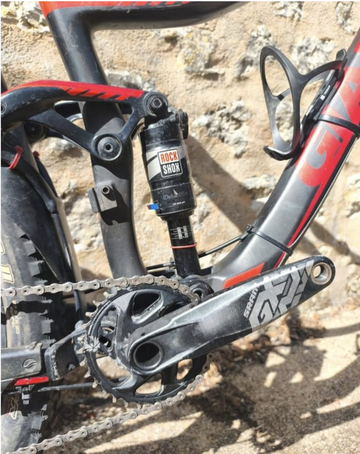 Giant Trance Advanced 27.5 2 2015 2015 Mountainbike usato, Rosso — immagine 4 di 6