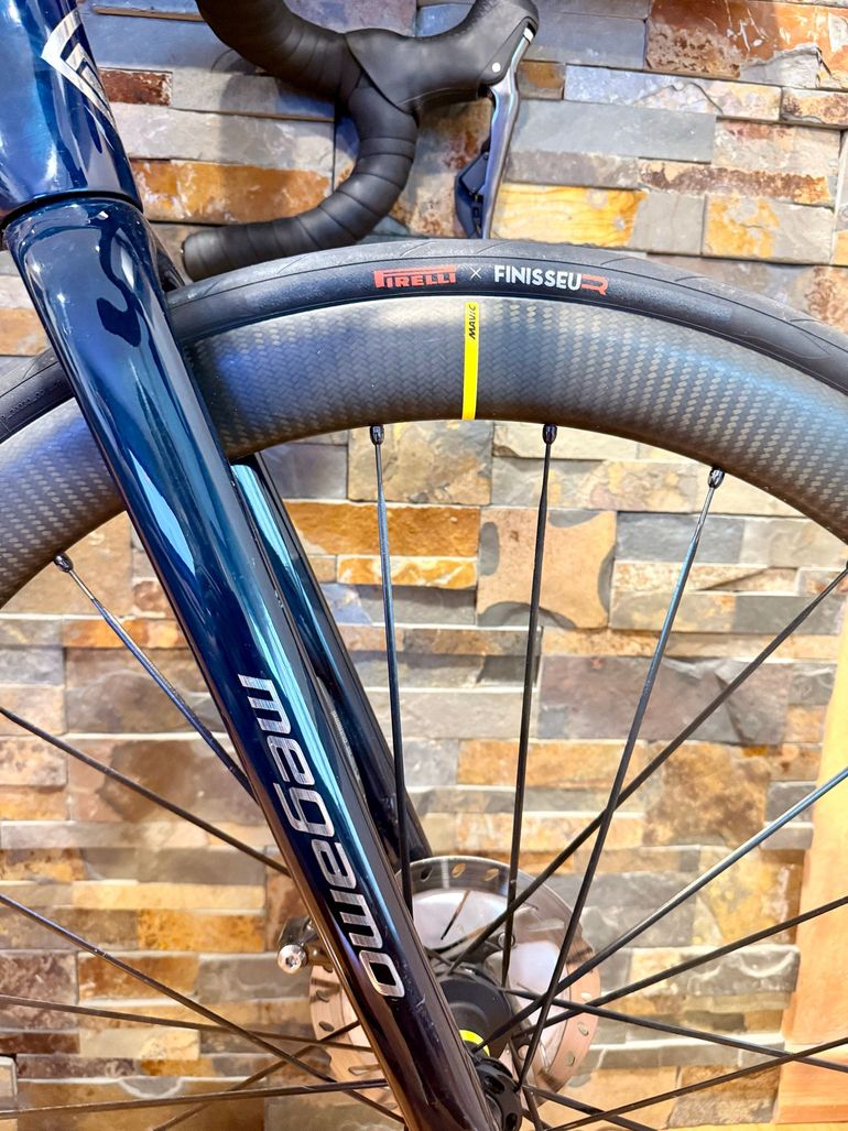 Used Megamo RAISE 03 2022 2022 Road & Gravel, Blue — image 3 of 6