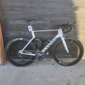 Used Canyon Aeroad CF SL 8.0 2019 2019 Road & Gravel, Light Gray — image 1 of 4