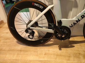 Van rysel Zeitfahrrad XCR Shimano Ultegra Di2 2025 Road & Gravel usato, Nero — immagine 4 di 7