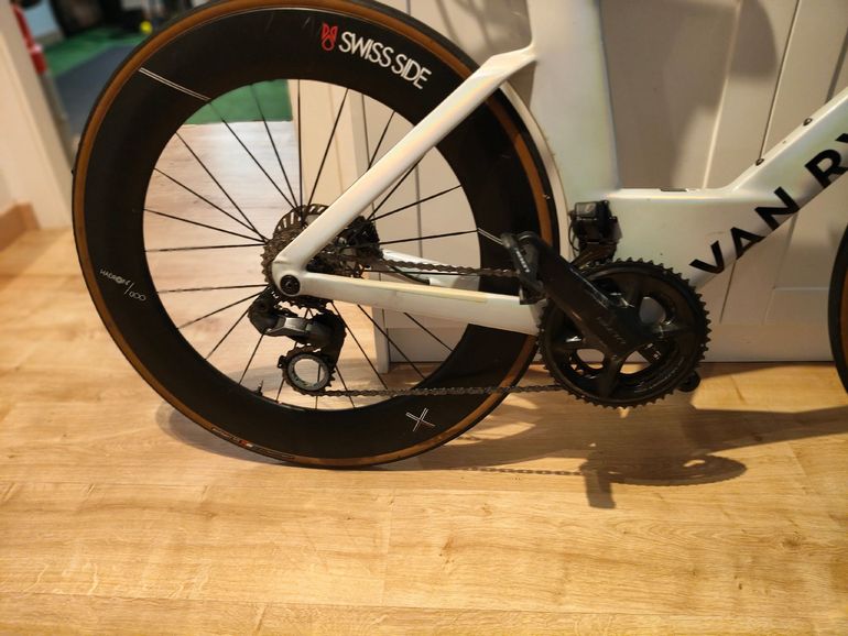 Van rysel Zeitfahrrad XCR Shimano Ultegra Di2 2025 Road & Gravel usato, Nero — immagine 4 di 7